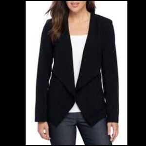 Michael Michael Kors Size XS Black Drape Jacket Blazer
